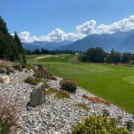 View Montana -swiss Alps * Кран-Монтана